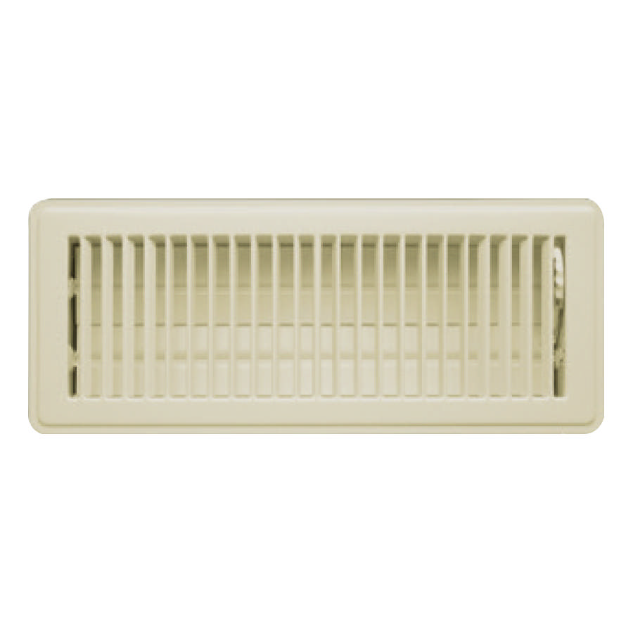300.100 Floor Register Metal Cream