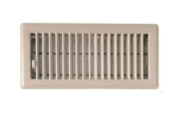 350.150 Floor Register Metal Beige