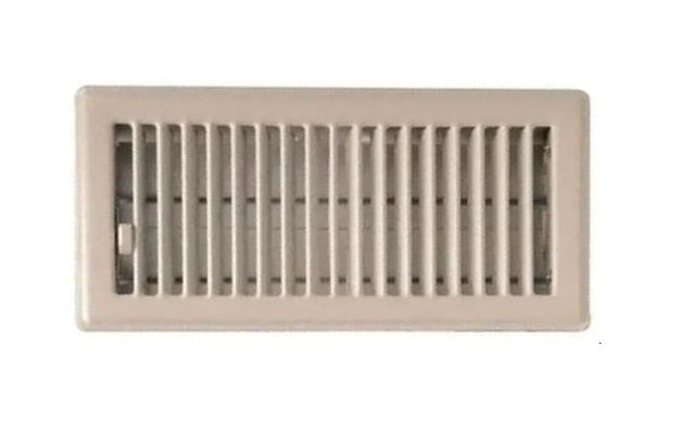 350.150 Floor Register Metal Beige