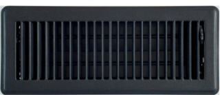 350.150 Floor Register Metal Black