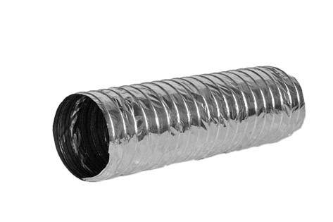125mm Wire Nude Core Duct 6m