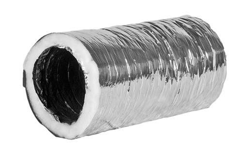 200mm Silverflex Duct R0.6 6m