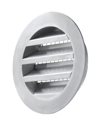 350 Dia Alum. External Louvre Weather Proof Grille