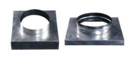 560.370 - 350 Dia. Adaptor 6 Way (Metal) 