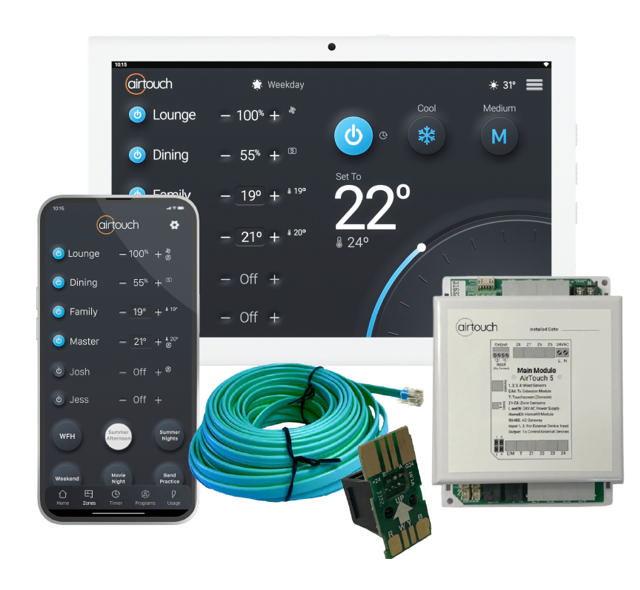 AirTouch5 9-16 Zone Control Kit 
