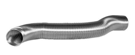 100mm Aluminium Compressed Duct 3m