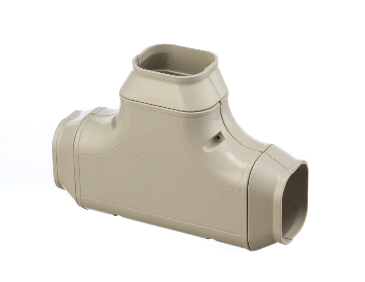 Pvc Pipe Duct 100mm Tee c/w Two Loose Reducers- 80
