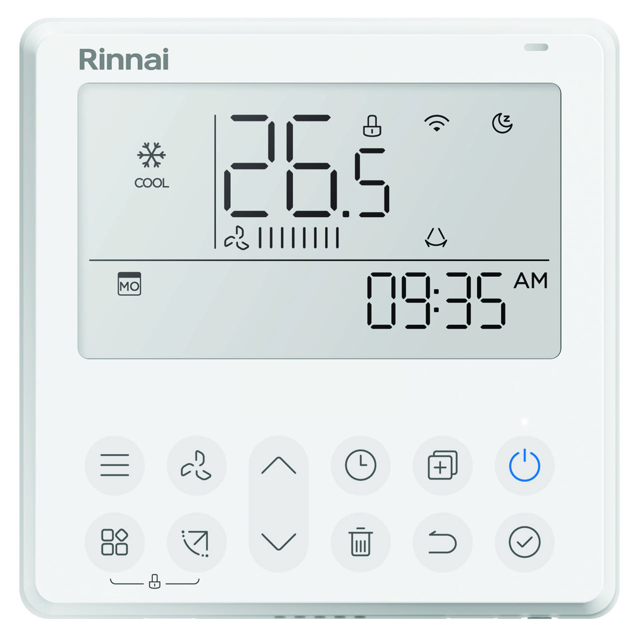 Rinnai ACC DRC R32 Inv LCD Controller White