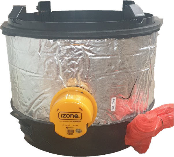 iZONE  - CLIP-IN ZONE DAMPER KIT 250 DIA