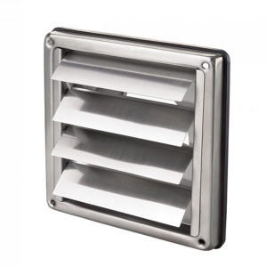 Exh Gravity Vent Suit 100mm Duct Stainless Steel