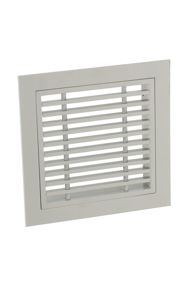 Linear Bar Grille 0 Deg Removable Core White 