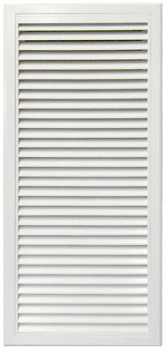 595.895 Neck 45 Deg Louvre Return Air Grille 