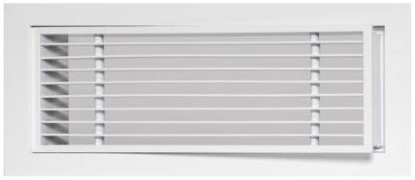 Linear Bar Grille 0 Deg Removable Core Small Blade