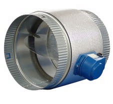 200mm 2.5Nm 240v Metal Motorised Damper