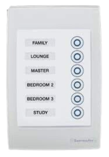 Zone Select 2-6 Zone Kit Touchpad  