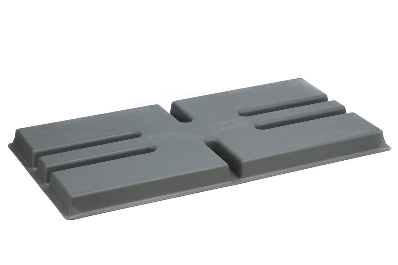  900.430.50 mm Polyslab AC Base Medium Grey 