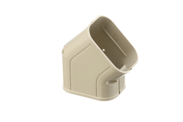 PVC Pipe Duct 100mm Flat Elbow 45 Deg (PSKF10)