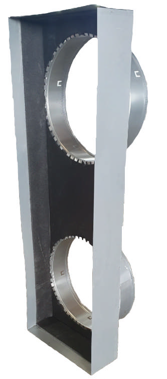 400.900 Return Air Box 5mm Ins 150 Deep 