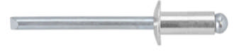 Rivet Dome Alu-Steel 4-3