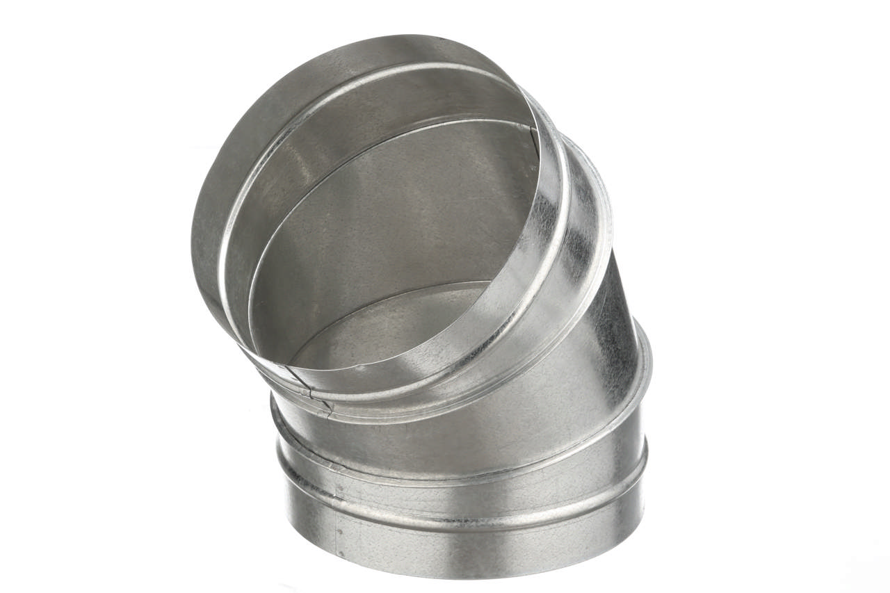125mm Spiroduct Bend 45 Deg