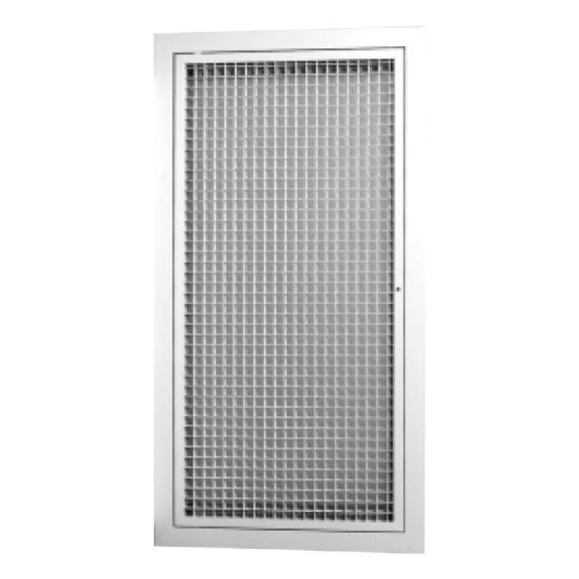 400.1200 Eggcrate Grille Hinged Removable Filter