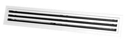 3 Slot Line Slot Diff Rem Core 20mm White