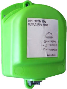 2.5Nm 24v Replacement Green Motor To Suit MD2.5