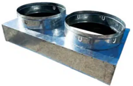 Supply Plenum -  2x400mm 16