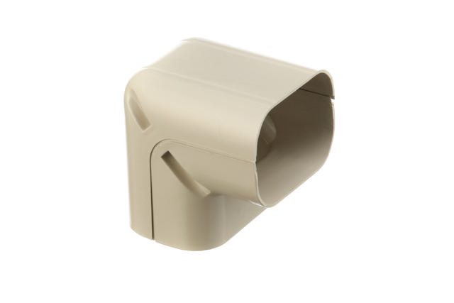 PVC Pipe Duct 80mm Corner (PSC7)