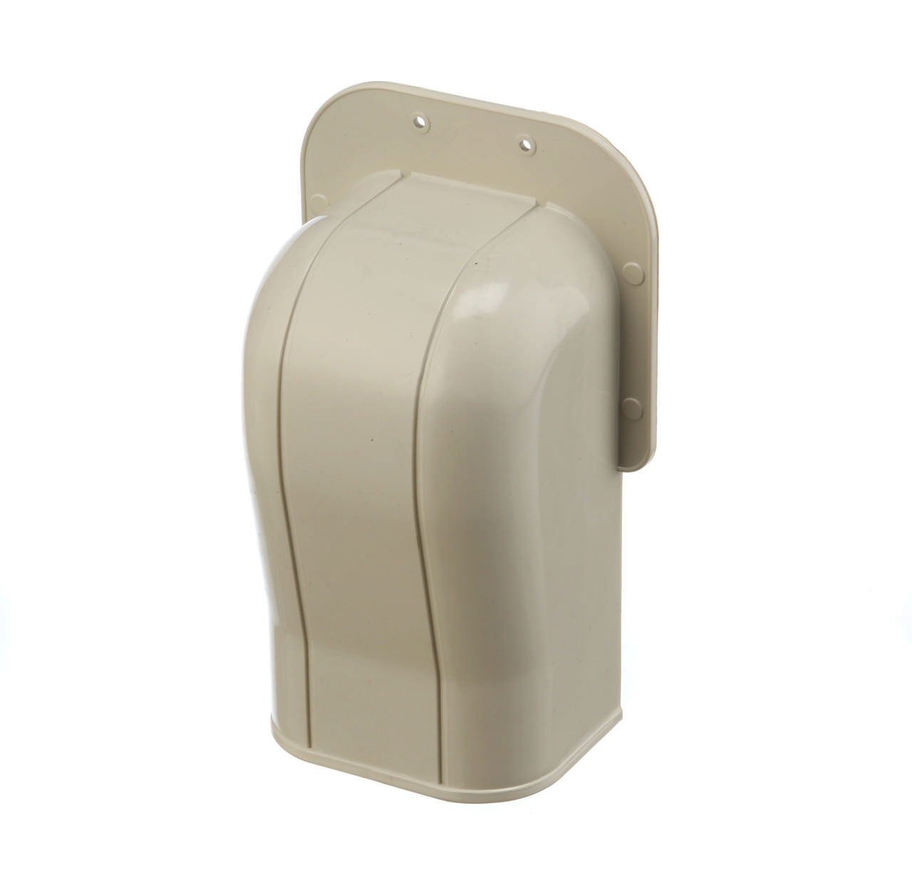 PVC Plastic Capping 80mm Wall Cap (Each)