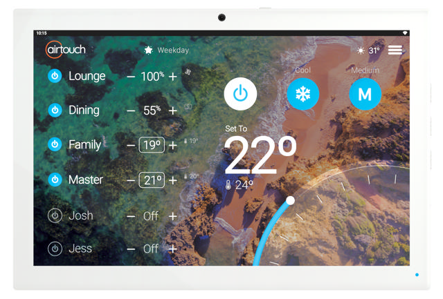 AirTouch5 Screen 